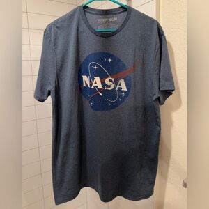 Fifth Sun • Navy Faded NASA Graphic T-shirt • Men’s Size L
